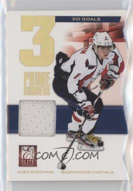 2011-12 Panini Elite - Prime Numbers - Jerseys #14 - Alex Ovechkin /301 [EX to NM]