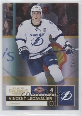 2011-12 Panini Playoff Contenders - [Base] - Gold #4 - Vincent Lecavalier /100
