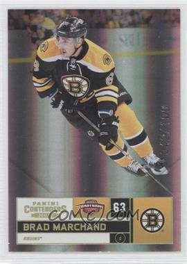 2011-12 Panini Playoff Contenders - [Base] - Gold #63 - Brad Marchand /100