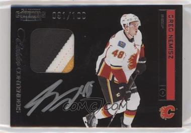 2011-12 Panini Playoff Contenders - [Base] - Patch Signatures #203 - Calder Contenders - Greg Nemisz /100