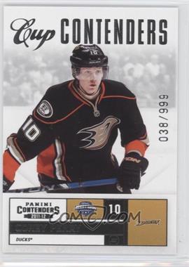 2011-12 Panini Playoff Contenders - [Base] #101 - Cup Contenders - Corey Perry /999