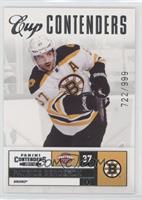 Cup Contenders - Patrice Bergeron #/999