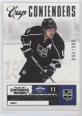 2011-12 Panini Playoff Contenders - [Base] #113 - Cup Contenders - Anze Kopitar /999