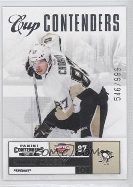 2011-12 Panini Playoff Contenders - [Base] #128 - Cup Contenders - Sidney Crosby /999