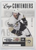 Cup Contenders - Kris Letang #/999