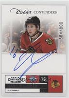 Calder Contenders - Marcus Kruger #/800