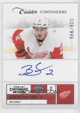 2011-12 Panini Playoff Contenders - [Base] #217 - Calder Contenders - Brendan Smith /800