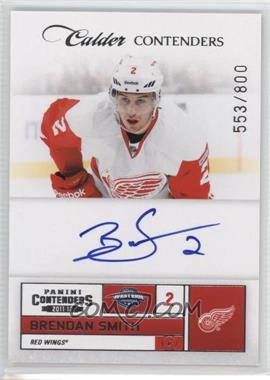 2011-12 Panini Playoff Contenders - [Base] #217 - Calder Contenders - Brendan Smith /800