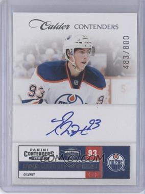 2011-12 Panini Playoff Contenders - [Base] #218 - Calder Contenders - Ryan Nugent-Hopkins /800