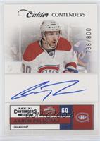 Calder Contenders - Aaron Palushaj #/800