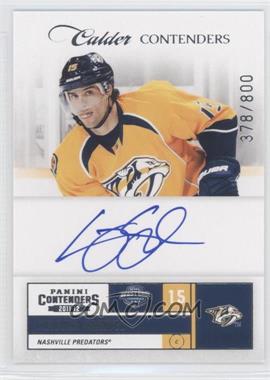 2011-12 Panini Playoff Contenders - [Base] #228 - Calder Contenders - Craig Smith /800