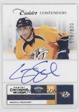 2011-12 Panini Playoff Contenders - [Base] #228 - Calder Contenders - Craig Smith /800