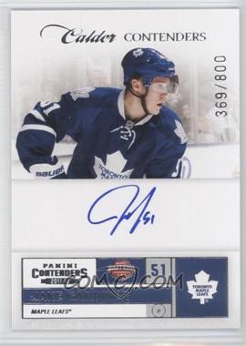 2011-12 Panini Playoff Contenders - [Base] #251 - Calder Contenders - Jake Gardiner /800