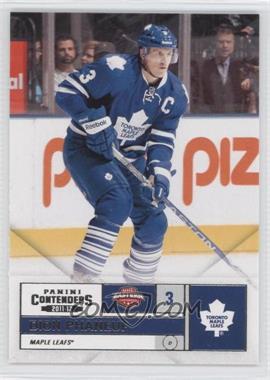 2011-12 Panini Playoff Contenders - [Base] #3 - Dion Phaneuf