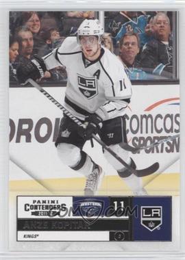 2011-12 Panini Playoff Contenders - [Base] #54 - Anze Kopitar