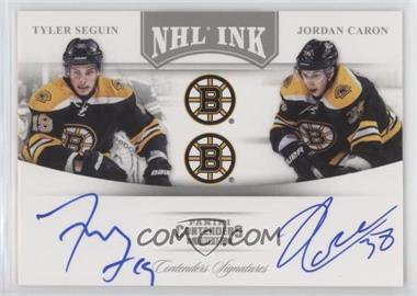2011-12 Panini Playoff Contenders - NHL Ink Duals #13 - Tyler Seguin, Jordan Caron
