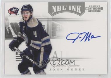 2011-12 Panini Playoff Contenders - NHL Ink #13 - John Moore