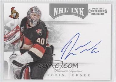 2011-12 Panini Playoff Contenders - NHL Ink #39 - Robin Lehner