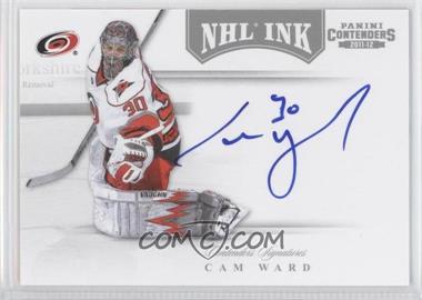 2011-12 Panini Playoff Contenders - NHL Ink #8 - Cam Ward