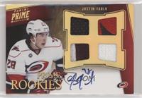 Justin Faulk [Noted] #/25