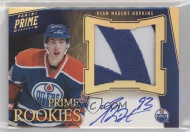 2011-12 Panini Prime - [Base] - Jumbo #121 - Rookie Patch Autograph - Ryan Nugent-Hopkins /5