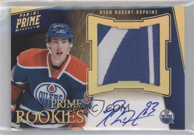 2011-12 Panini Prime - [Base] - Jumbo #121 - Rookie Patch Autograph - Ryan Nugent-Hopkins /5