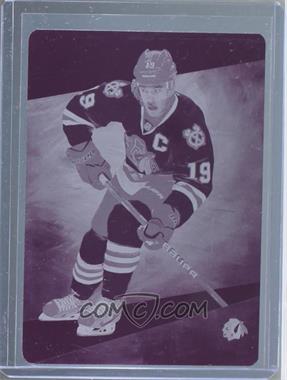 2011-12 Panini Prime - [Base] - Printing Plate Magenta #19 - Jonathan Toews /1