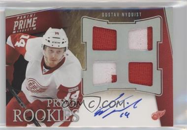 2011-12 Panini Prime - [Base] - Silver #119 - Rookie Patch Autograph - Gustav Nyquist /50