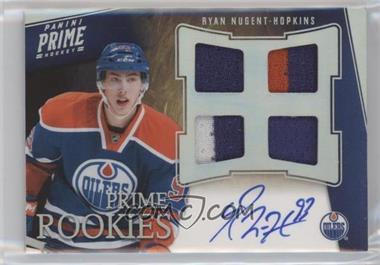 2011-12 Panini Prime - [Base] - Silver #121 - Rookie Patch Autograph - Ryan Nugent-Hopkins /50