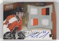 Rookie Patch Autograph - Matt Read #/50