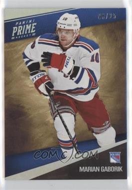 2011-12 Panini Prime - [Base] - Silver #62 - Marian Gaborik /25