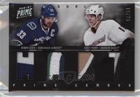 Corey Perry, Henrik Sedin #/25