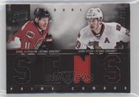 Daniel Alfredsson, Jason Spezza #/225