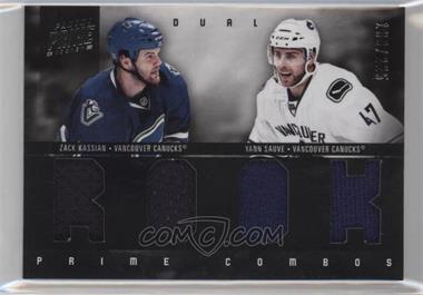 2011-12 Panini Prime - Prime Combos Dual Materials #27 - Zack Kassian, Yann Sauve /225