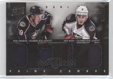 2011-12 Panini Prime - Prime Combos Dual Materials #41 - Ryan Johansen, John Moore /225