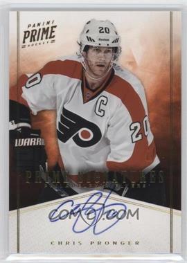 2011-12 Panini Prime - Prime Signatures - Gold #17 - Chris Pronger /50