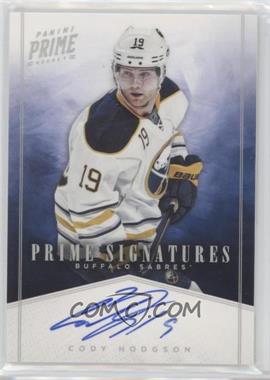 2011-12 Panini Prime - Prime Signatures - Holo Silver #19 - Cody Hodgson /25