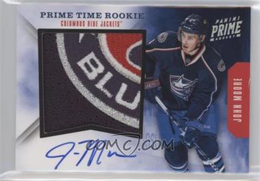 2011-12 Panini Prime - Prime Time Rookie Materials - Patches Signatures #31 - John Moore /5
