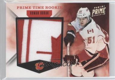 2011-12 Panini Prime - Prime Time Rookie Materials - Patches #32 - Roman Horak /10