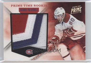 2011-12 Panini Prime - Prime Time Rookie Materials - Patches #33 - Aaron Palushaj /10