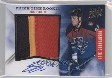 2011-12 Panini Prime - Prime Time Rookie Materials - Prime Signatures #39 - 2013-14 Panini Prime Update - Erik Gudbranson /15