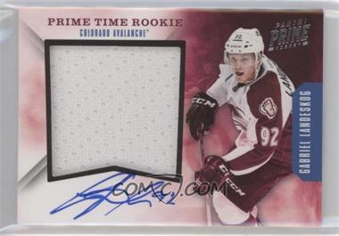 2011-12 Panini Prime - Prime Time Rookie Materials - Signatures #2 - Gabriel Landeskog /50