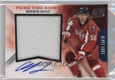 2011-12 Panini Prime - Prime Time Rookie Materials - Signatures #9 - Cody Eakin /50