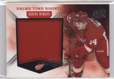 2011-12 Panini Prime - Prime Time Rookie Materials #11 - Gustav Nyquist /99