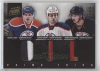 Anton Lander, Colten Teubert, Teemu Hartikainen #/25