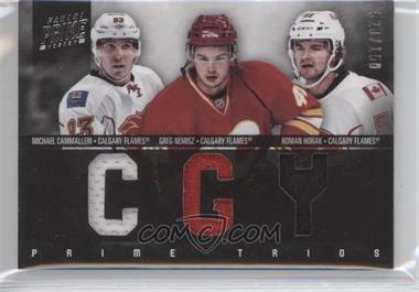 2011-12 Panini Prime - Prime Trios Materials #14 - Michael Cammalleri, Greg Nemisz, Roman Horak /150