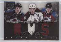  Cameron Gaunce, Erik Johnson, Paul Stastny #/150