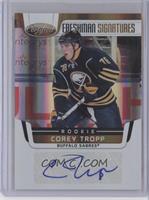 Certified Freshman Signatures - Corey Tropp #/25