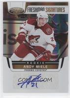 Certified Freshman Signatures - Andy Miele #/25