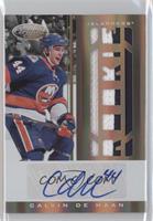 Certified Freshman Fabrics Signatures - Calvin de Haan #/25